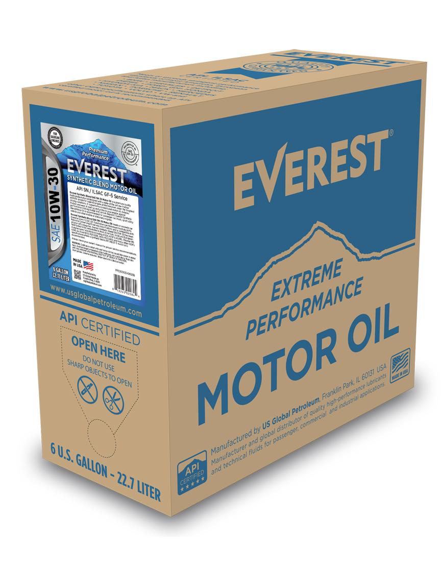 EVEREST Synthetic Blend SAE 10W-30 SP GF-6A Motor Oil