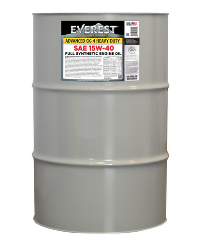 EVEREST Advanced CK-4 Full Synthetic Heavy Duty SAE 15W-40 Diesel Engine Oil API CK-4 SN