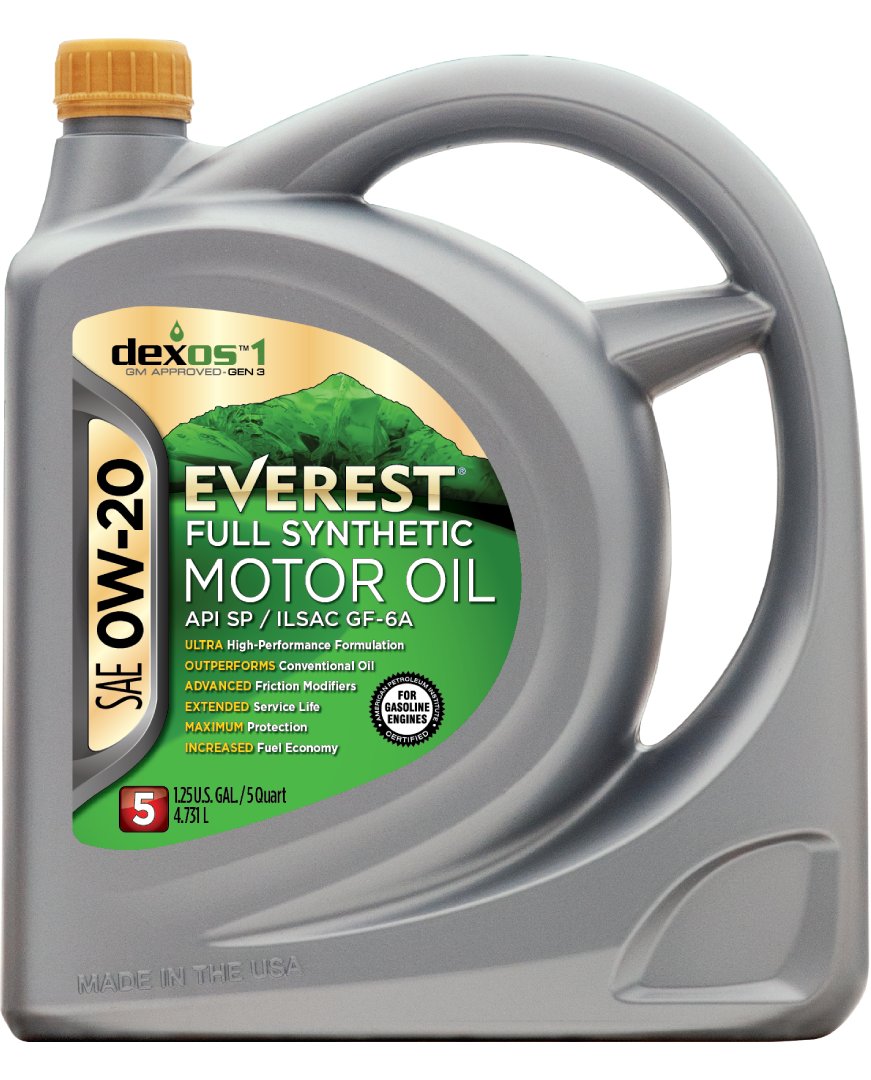 EVEREST Full Synthetic Dexos Gen 3 SAE 0W-20 SP/GF-6A Motor Oil