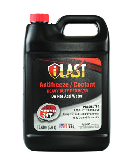 iLast Premium Heavy Duty Red 50/50 Pre-Diluted Antifreeze/Coolant