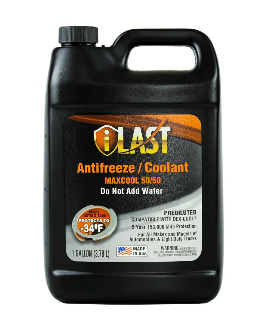 iLast Premium MAXCOOL Orange 50/50 Pre-Diluted Antifreeze/Coolant