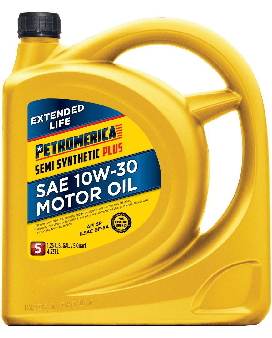 Aceite de motor Petromerica Semi Sintético PLUS SAE 10W-30 SP GF-6A