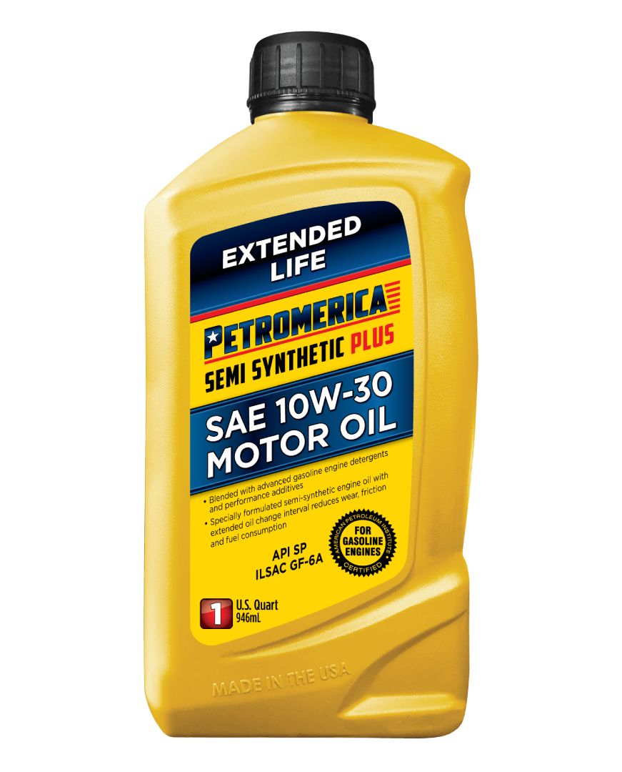 Aceite de motor Petromerica Semi Sintético PLUS SAE 10W-30 SP GF-6A