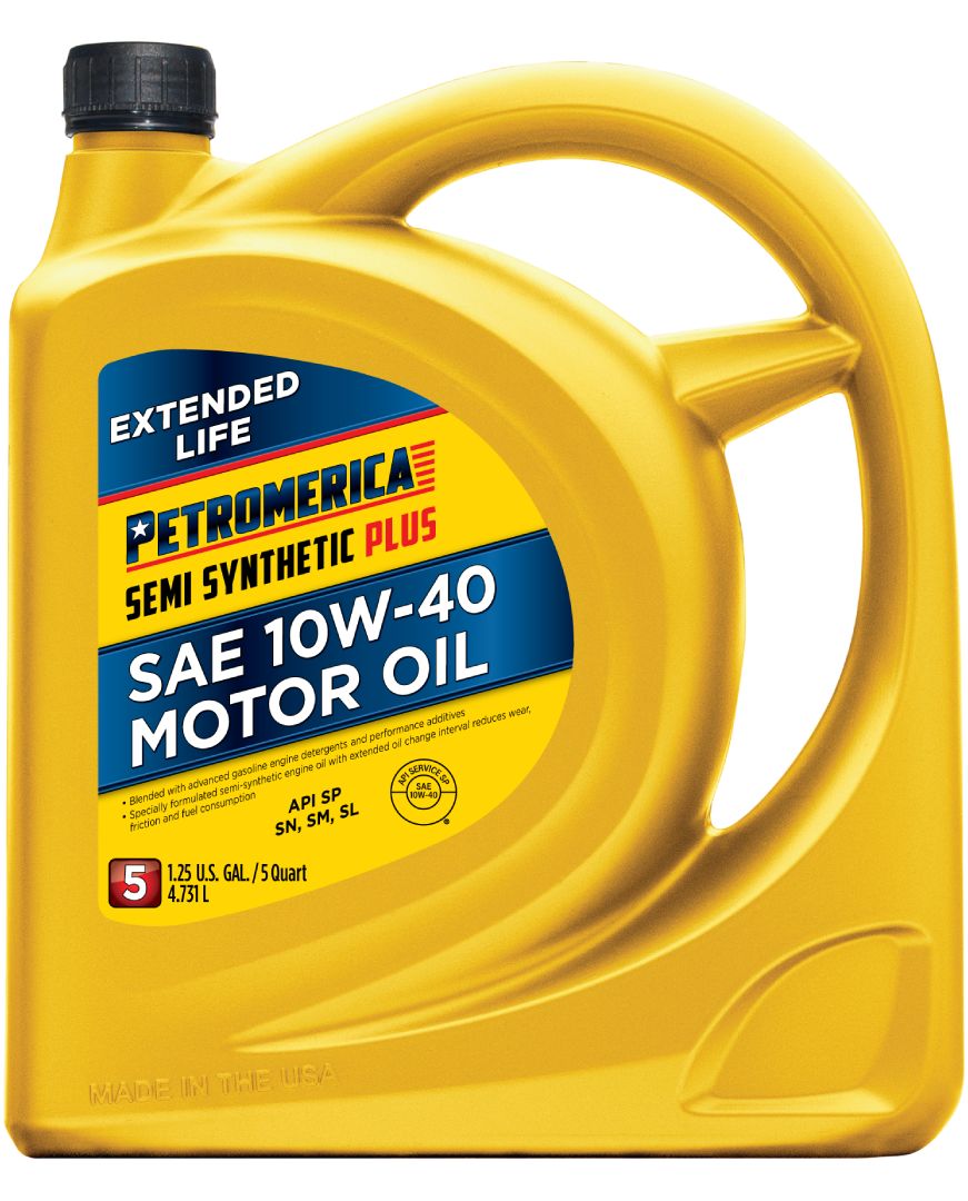 Aceite de motor Petromerica Semi Sintético PLUS SAE 10W-40 SP GF-6A