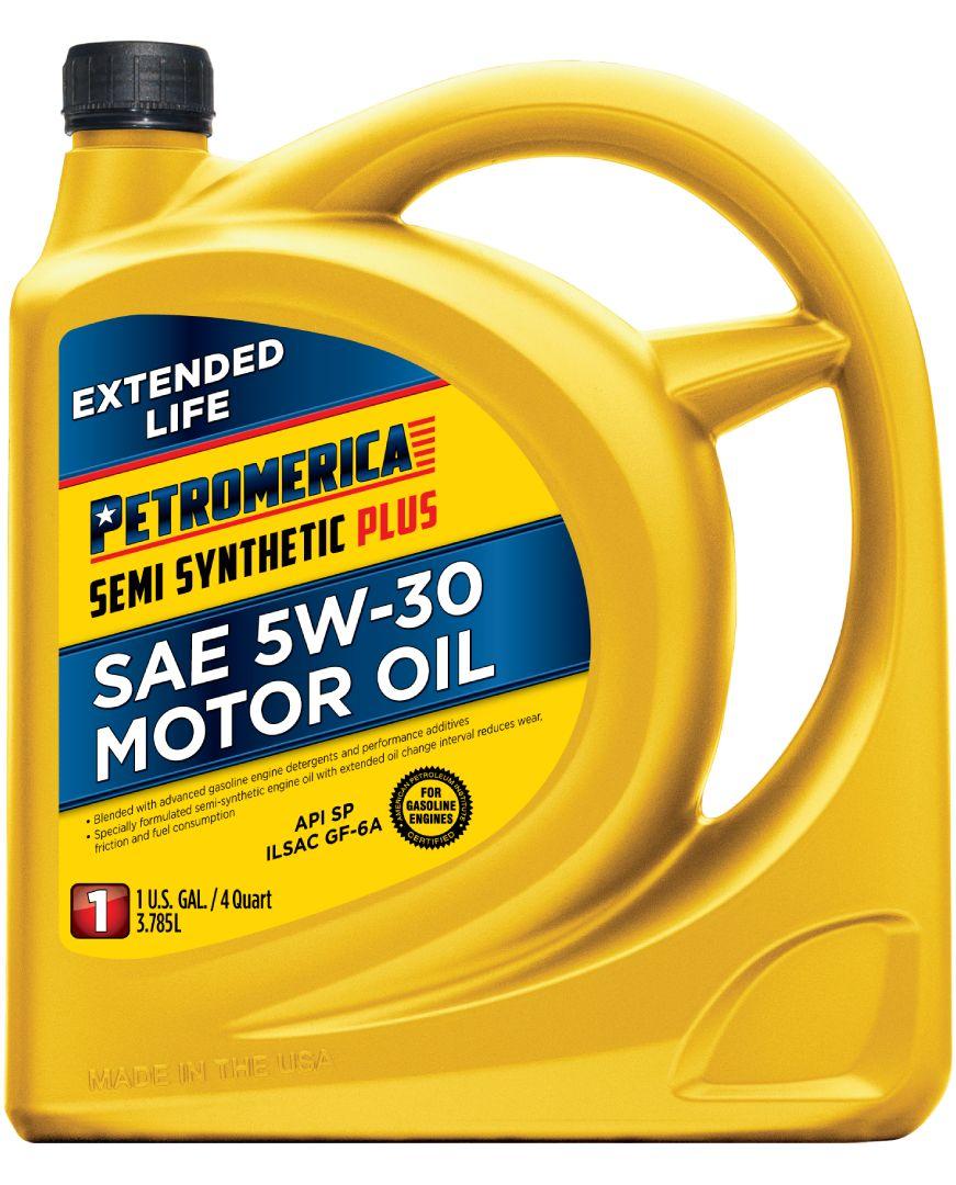 Aceite de motor Petromerica Semi Sintético PLUS SAE 5W-30 SP GF-6A