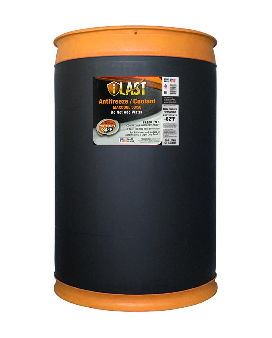 iLast Premium MAXCOOL Orange 50/50 Pre-Diluted Antifreeze/Coolant